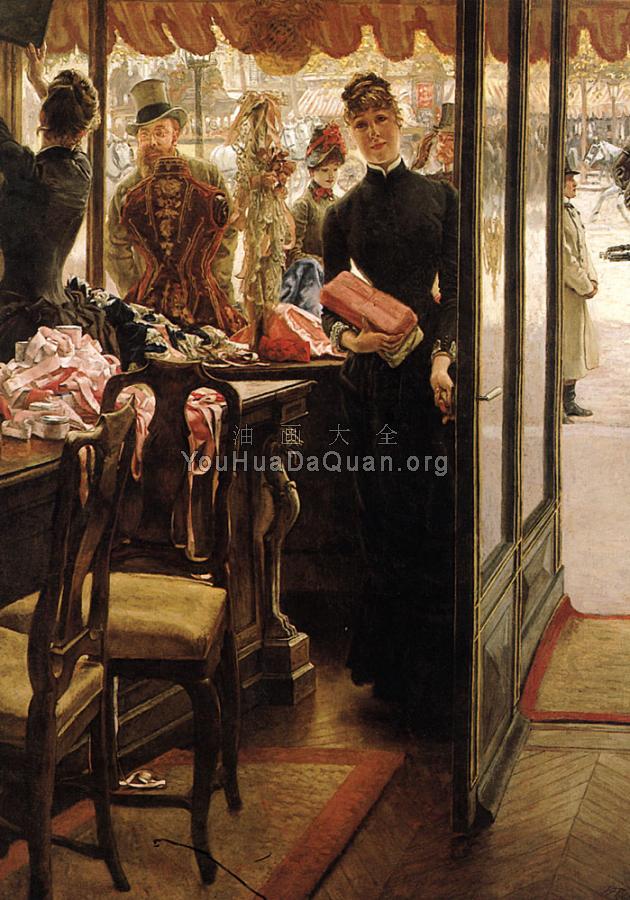 The Shop Girl - 詹姆斯·蒂索